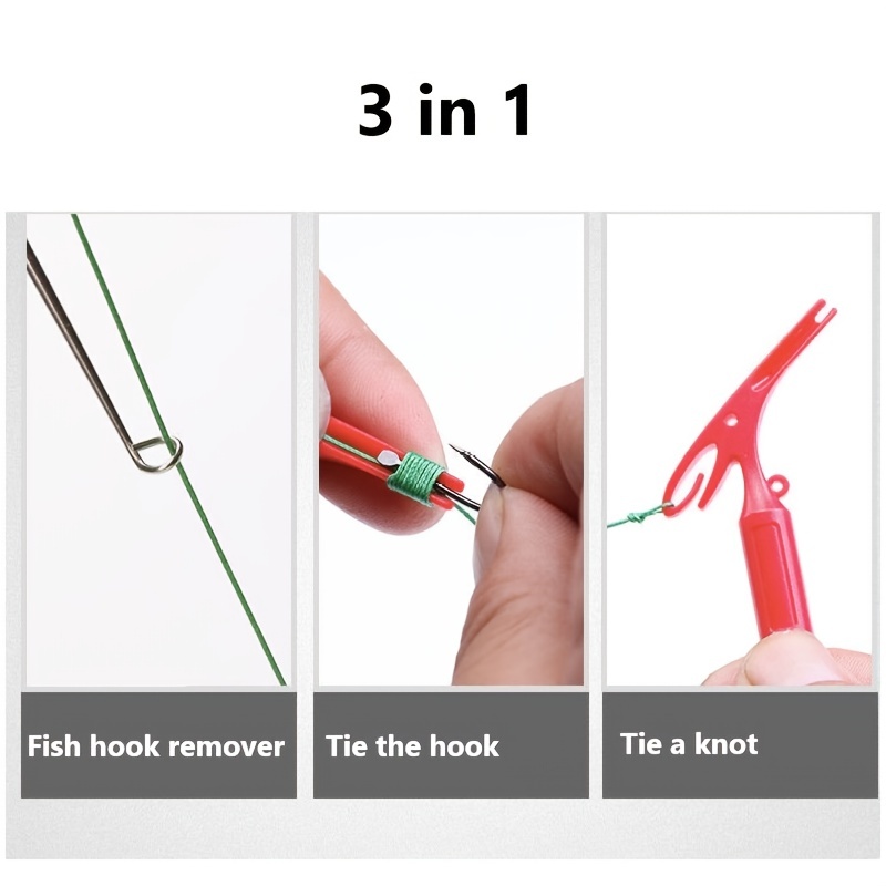 1pc 3 in 1 Extractor Fishing U - đánh giá và giá Fishing Hook Remover