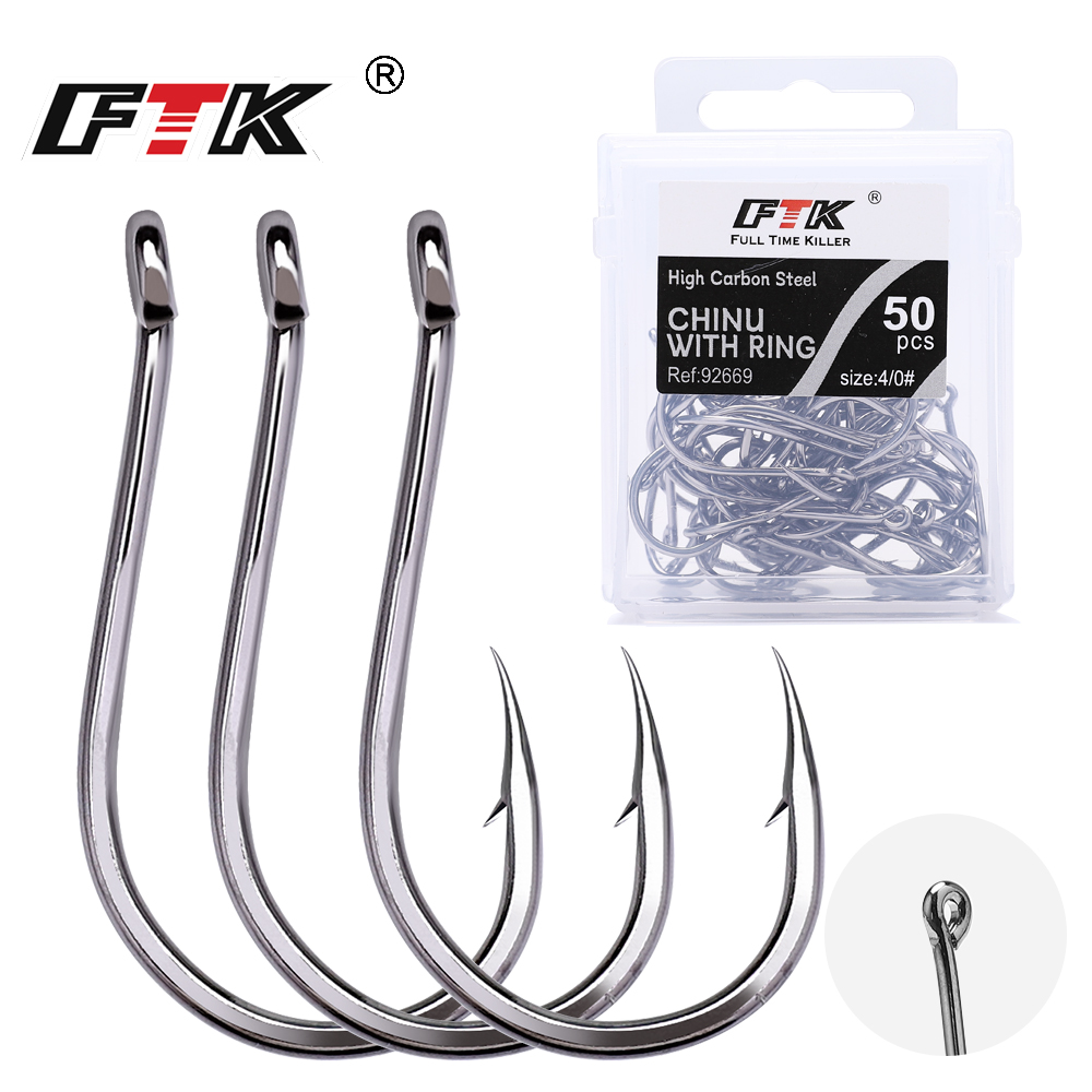 FTK CHINU Fishhook with Ring B - đánh giá và giá Fishing Hook Barbless