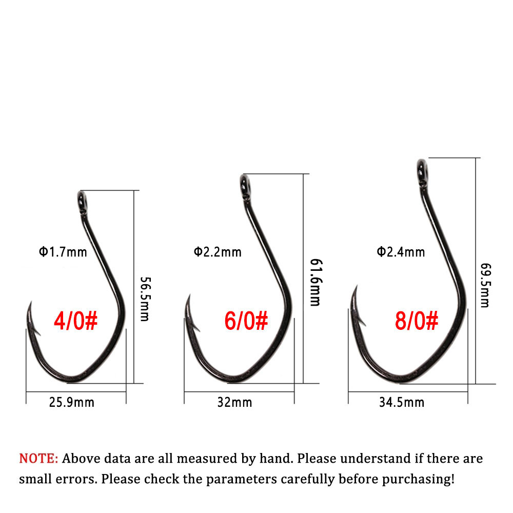 Wifreo 20 Chiếc Hình Chữ V Cá  - đánh giá và giá Fishing Hook Barbless