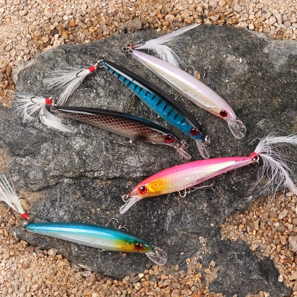 5pcs/box Laser 3D Eyes Bionic  - đánh giá và giá Fishing Hook